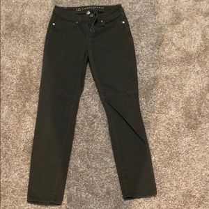 Olive green jeans